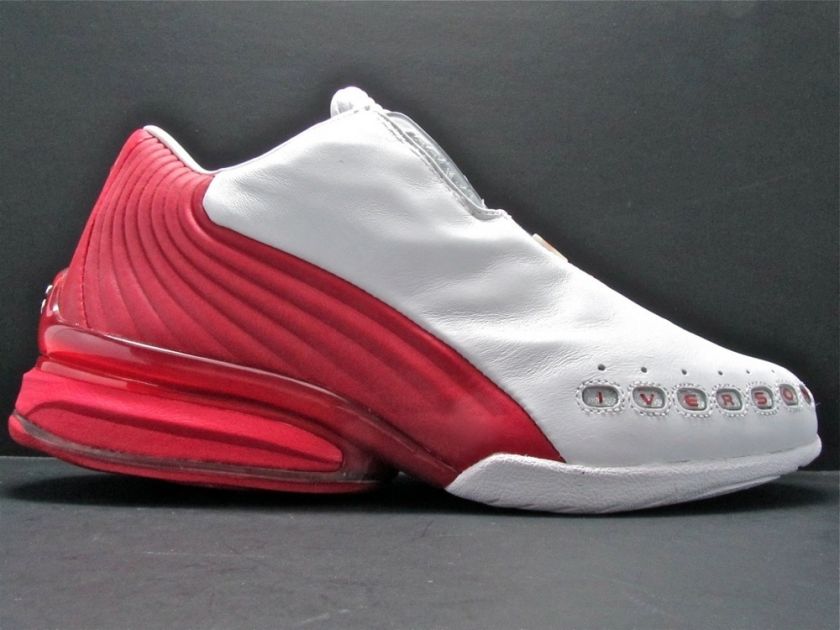 Reebok Iverson Answer VI Mid DMX White Red Sz 6 Y GS    