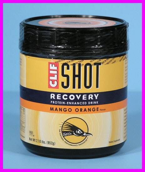 CLIF SHOT RECOVERY Protein Drink Mix Mango Orange ** 722252277817 
