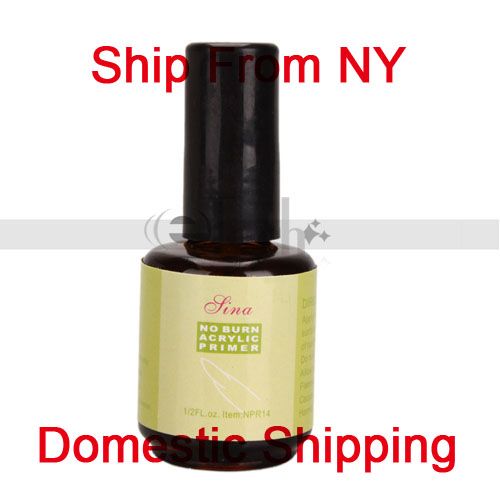 No Burn Acrylic Primer Nail Art Tech Essential Gel  