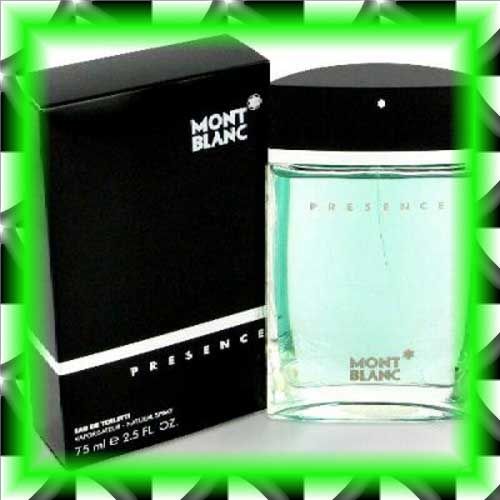 PRESENCE 2.5 MONT BLANC Cologne Men in Retail BOX 766124307622  