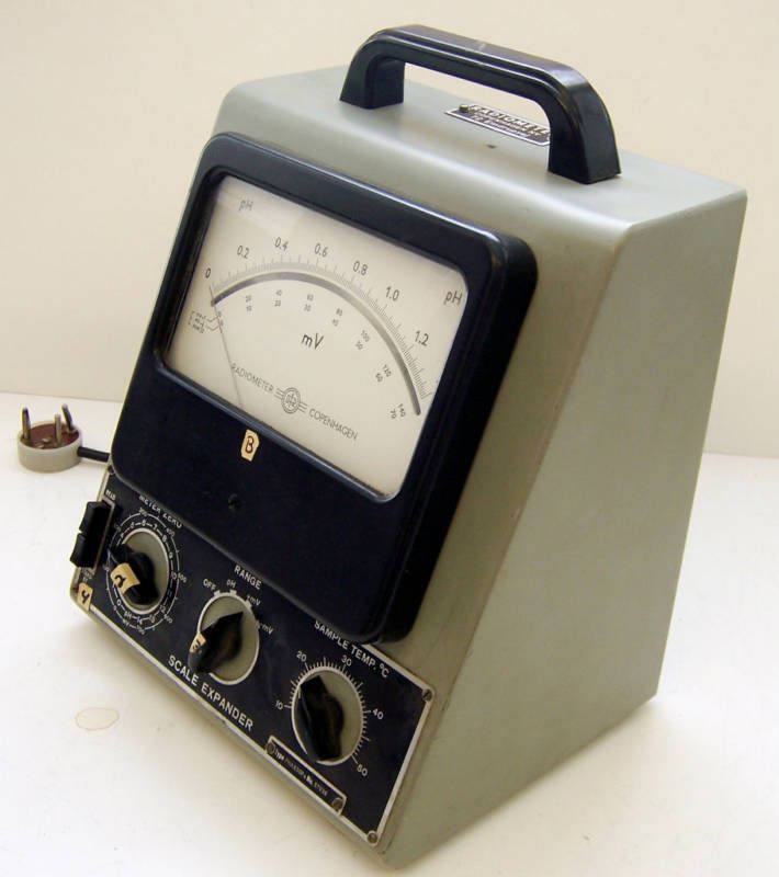 VINTAGE RADIOMETER COPENHAGEN PH METER USED PHA630PA  