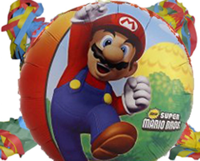 Mario Brothers Bros Birthday Party Pinata Custom NeW  