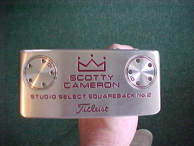 NEW SCOTTY CAMERON STUDIO SELECT SQUAREBACK NO. 2 PUTTER 35 INCH 