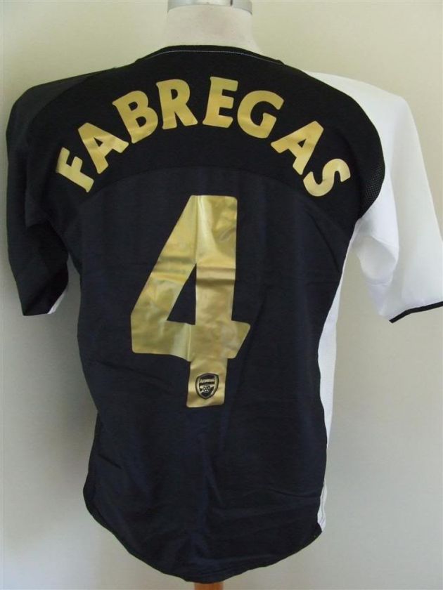 Shirt Arsenal 2008 (M)#4 Fabregas Maglia Jersey Camiseta Barcelona 