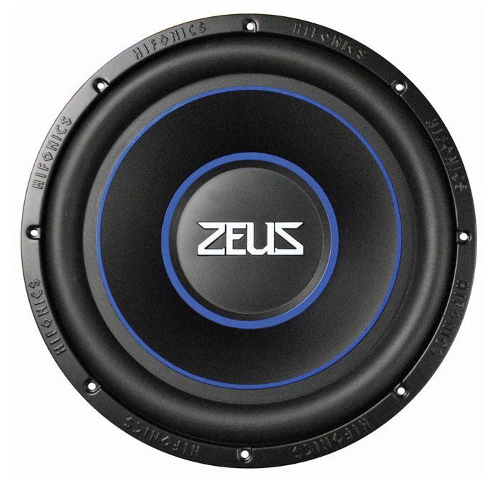 New Hifonics ZRX12D4 12 1000W Car Round Subwoofer Power Sub DVC ZRX 4 