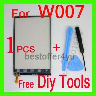 Original Touch Screen Replacement for Chang Jiang W007  