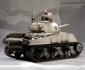 35 Built US M4A3 Sherman Tank WWII Winter  