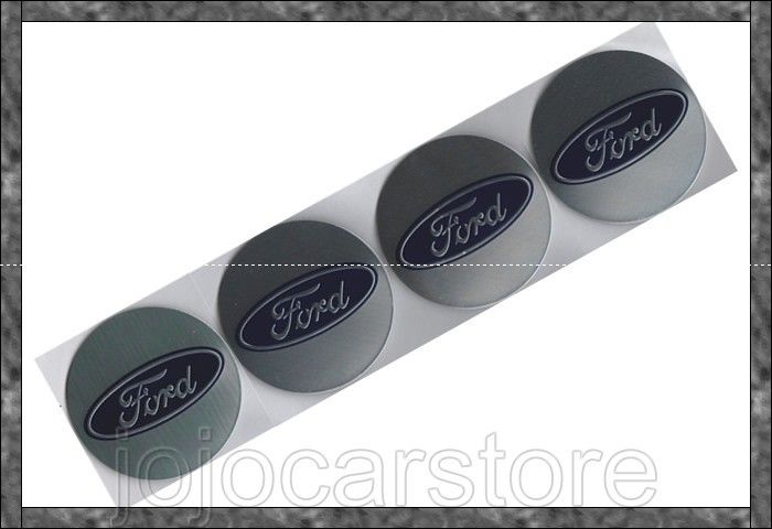 G23 FORD Badge Emblem Sticker Wheel Hub Cap 55mm 4pcs  