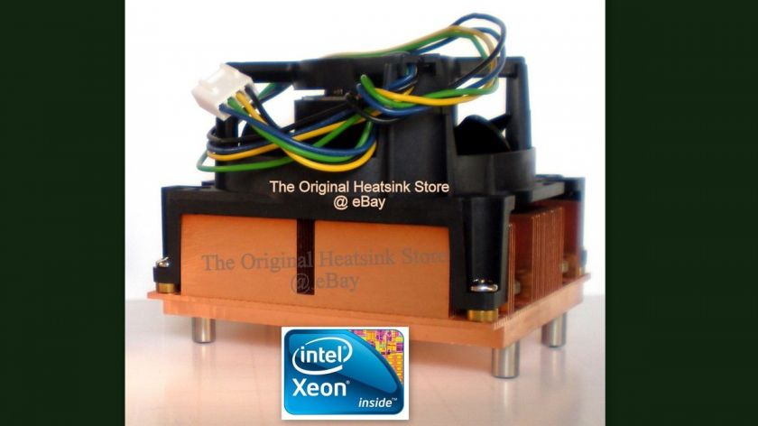 INTEL XEON CPU HEATSINK 1U 3U+FAN FOR X5355 X5365 E5310  