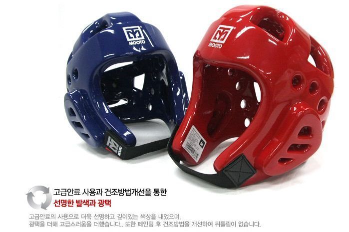 MOOTO WTF APPROVED EXTERA TAEKWONDO HEAD GEAR PROTECTOR  