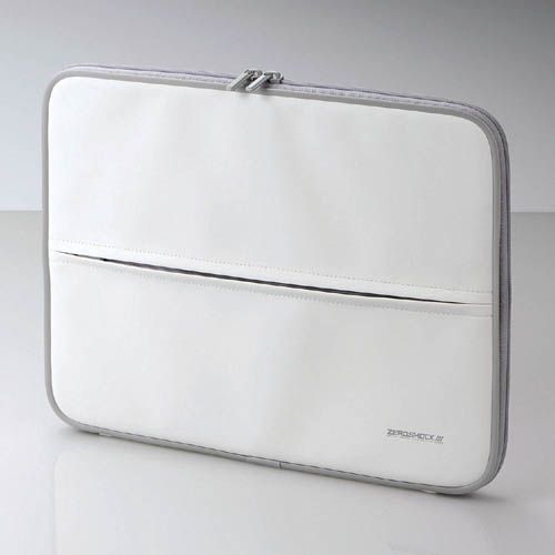 17 wide Laptop case White /Zeroshock III ZSB IB011WH  